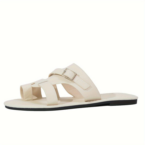 Solid Color Flat Slippers