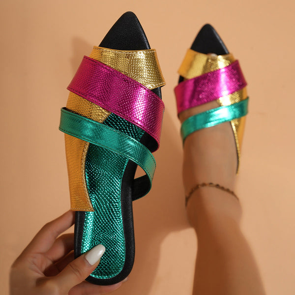 Jaborosa Comfy Flat Slippers