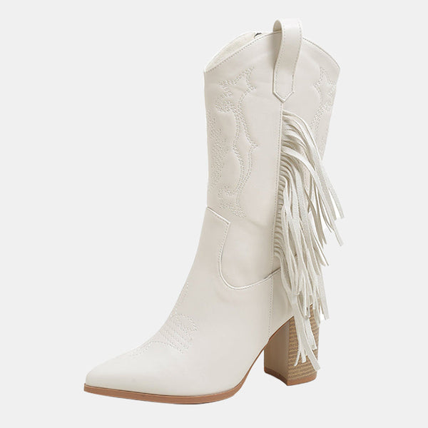 Peony Tassels Boots