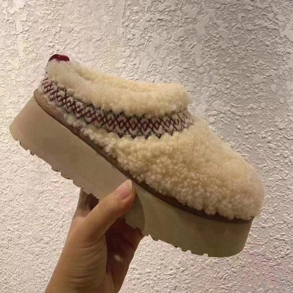 Fur-lined Comfy Slippers