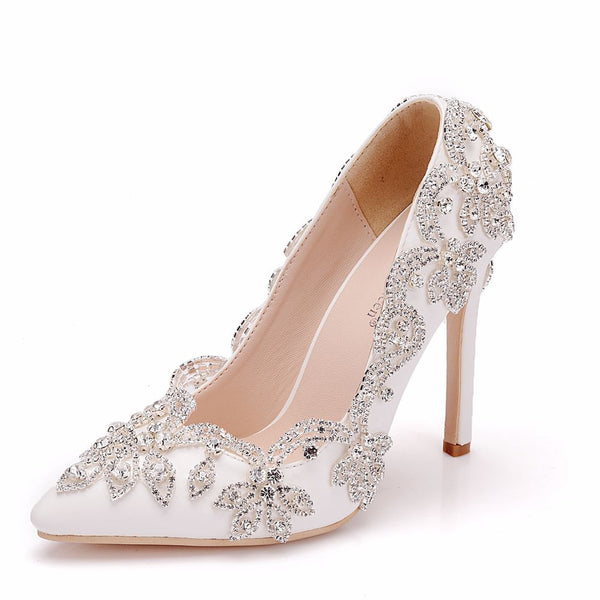 Crystal Exquisite Rhinestone Wedding Pumps