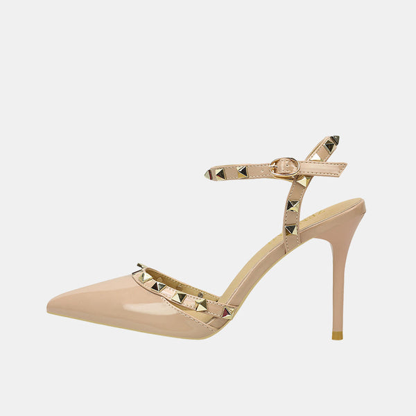 Elegant Rivets Pumps