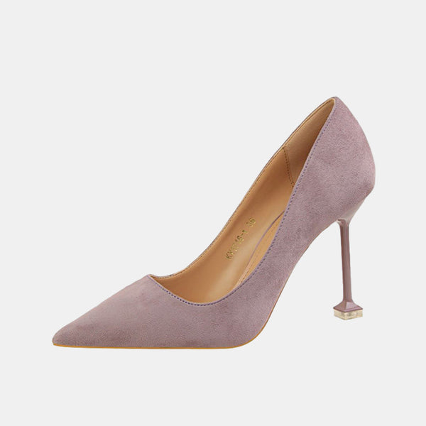 Suede Pumps