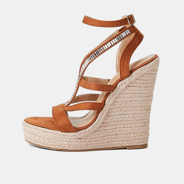 Strappy Wedges