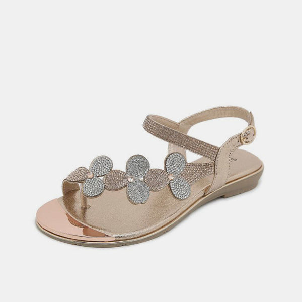 Flower Flat Sandals