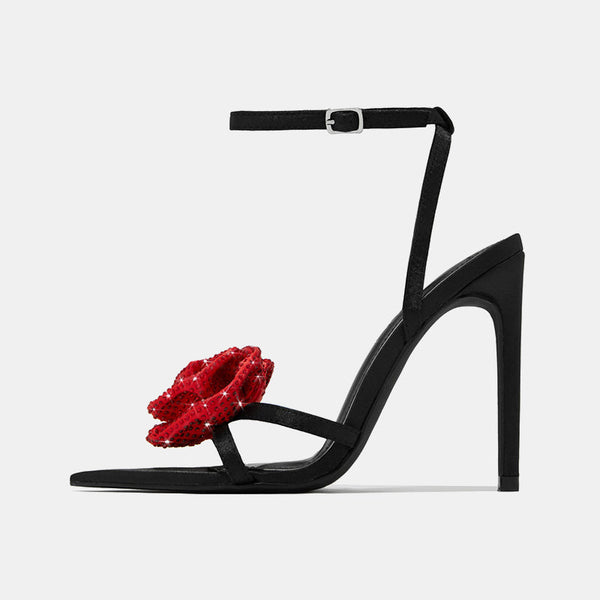 Kalmia Rose Decor Sandals