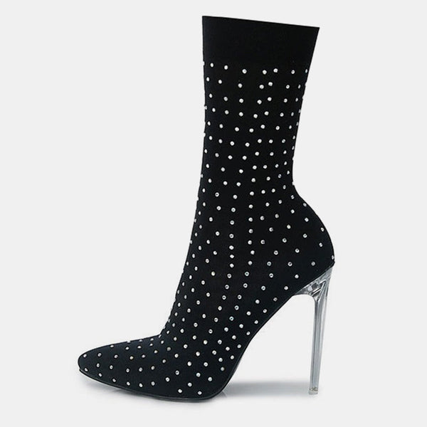 Lavinder Silver-toned Ankle Boots