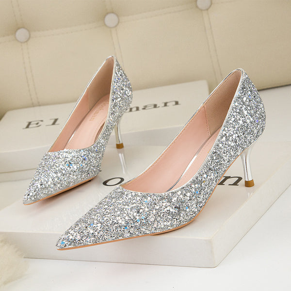 Sparkling Rhinestone Pumps