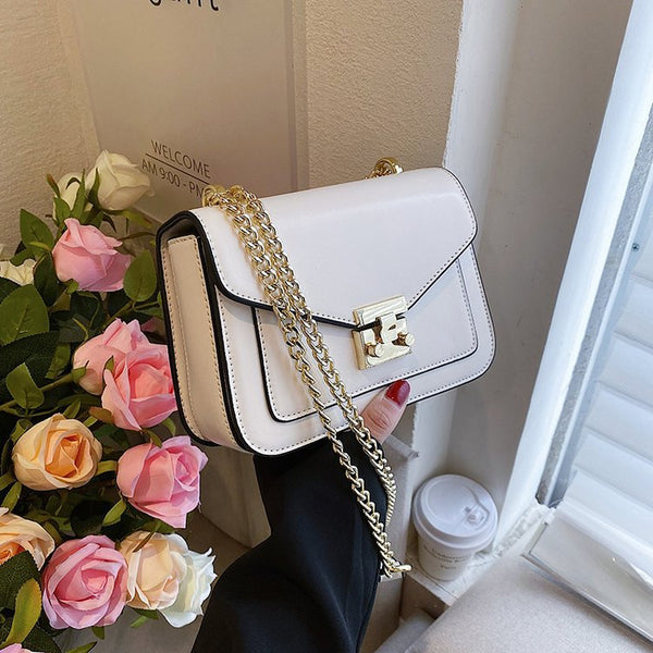 Ellie Vintage Single Shoulder Chain Mini Square Bag